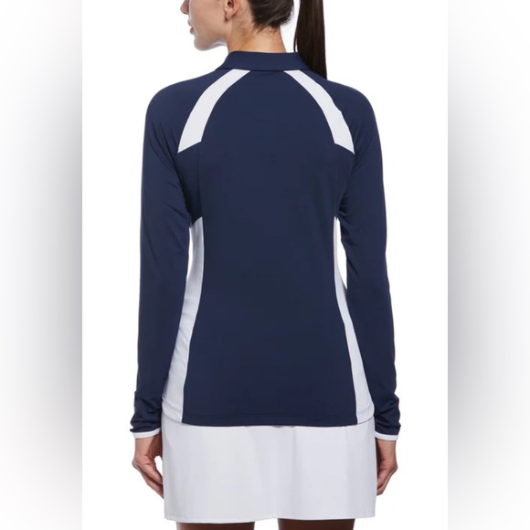 Penguin ladies quarter zip long sleeved top - Picture 2 of 9